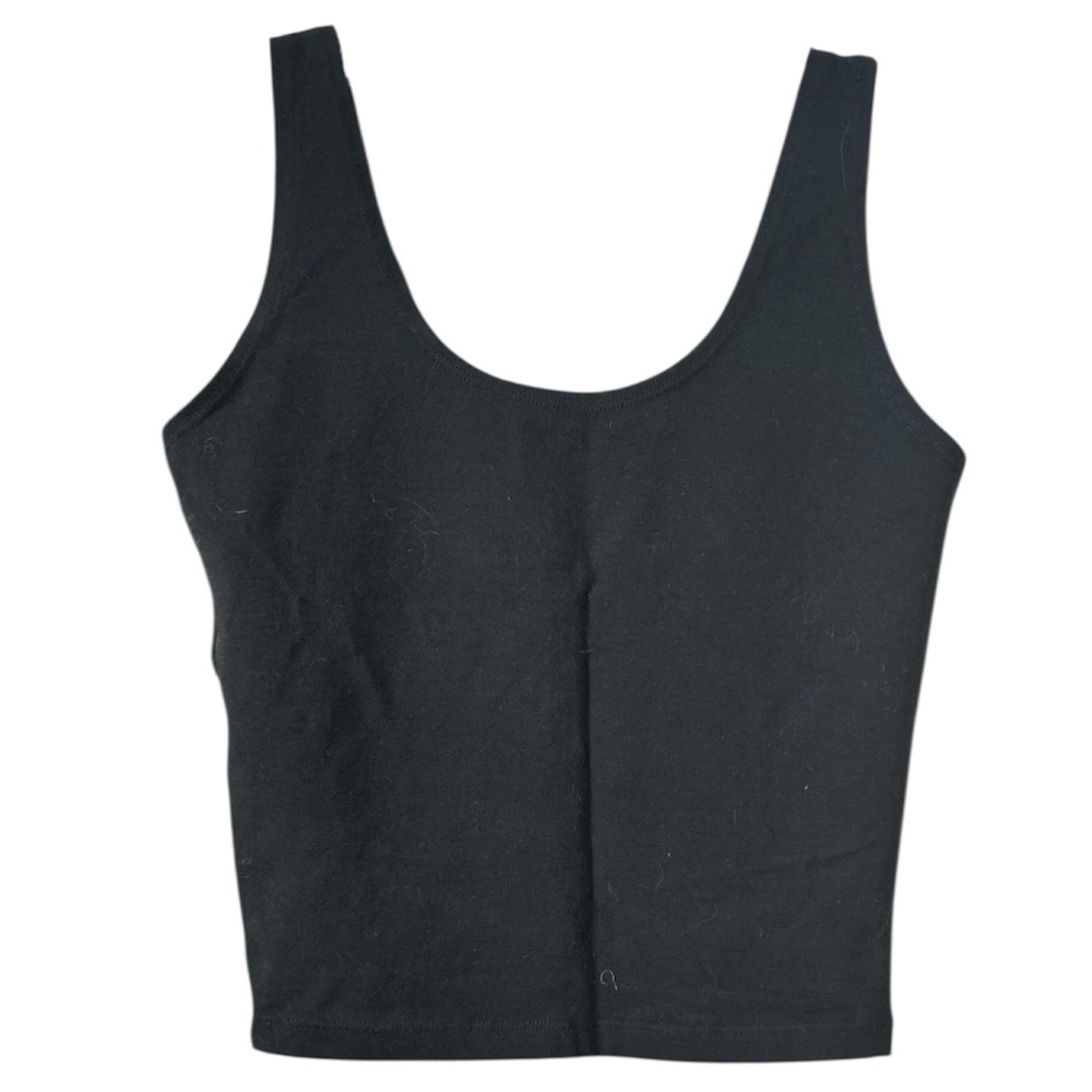 Marika cropped u neck tank sz L